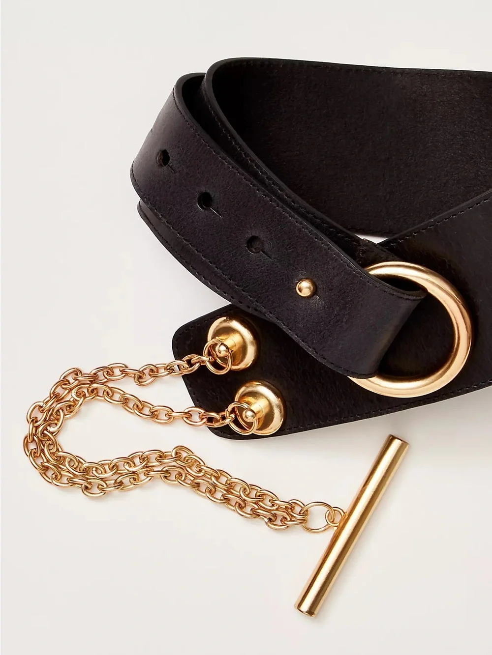 Free People Naomi Waist Belt Black